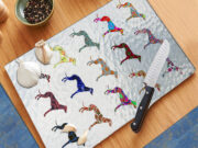 Greyhound Dog - Cutting Board