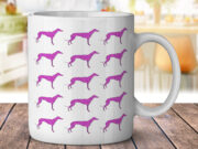 Greyhound Pink - Coffee Mug