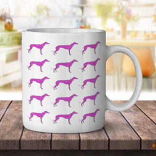 Greyhound Pink - Coffee Mug