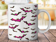 Halloween Vampire Bats - Coffee Mug