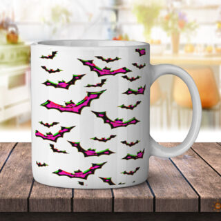 Halloween Vampire Bats - Coffee Mug