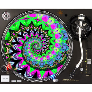 Her Tie Dye - Turntable Slipmat