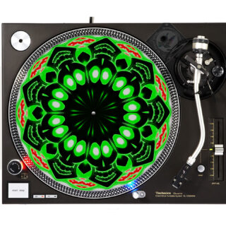 High Happy Sugar Skull - Turntable Slipmat