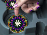 Hippy Festival - Car Coasters