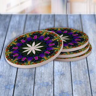 Hippy Festival - Drink Coaster Gift Set