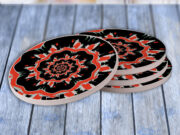 Horror Hand Hole - Drink Coaster Gift Set