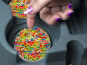 Ice Cream Sprinkles - Car Coasters