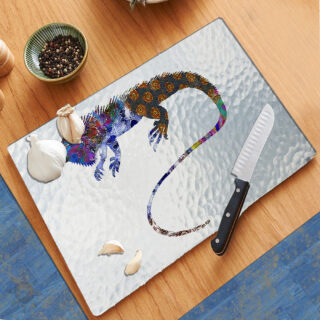 Iguana Pattern - Cutting Board