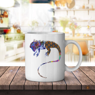 Iguana Pattern - Coffee Mug