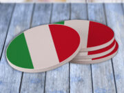 Italian - Drink Coaster Gift Set