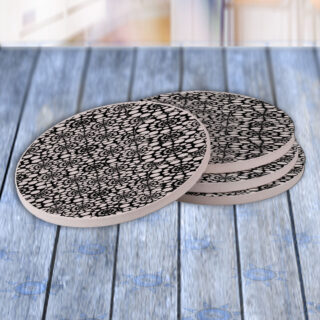 Kaleidoscope Spiral - Drink Coaster Gift Set