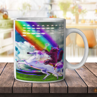 Kitty Cat Magic Wand Video Game Unicorn - Coffee Mug