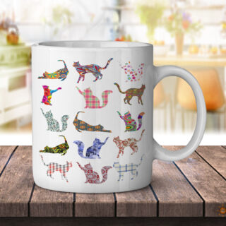 Kitty Cat Pattern - Coffee Mug