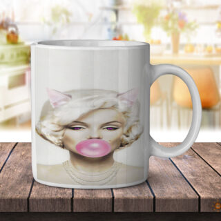 Kitty Cat Pink Beauty Queen - Coffee Mug