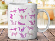 Kitty Cat Pink - Coffee Mug