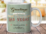 Las Vegas Nevada Greetings - Coffee Mug