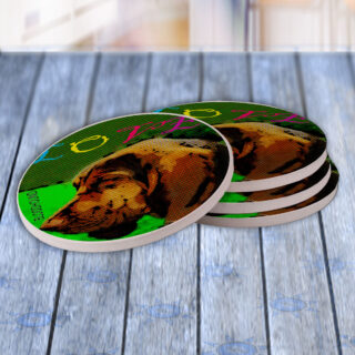 Love My Bloodhound - Drink Coaster Gift Set