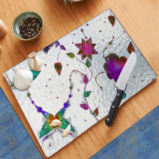 Love of Flowers - Cutting Board