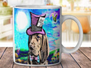 Mad Hatter Blood Hound - Coffee Mug