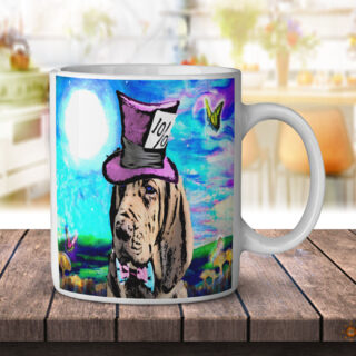 Mad Hatter Blood Hound - Coffee Mug