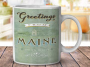 Maine Greetings - Coffee Mug