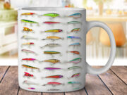 Many Fishing Lure Lures - Coffee Mug