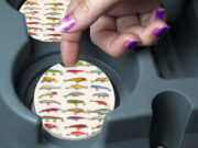 Many Fishing Lures - Car Coasters