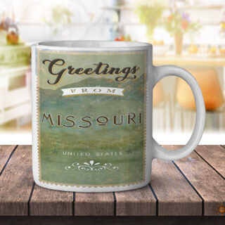 Missouri United States Greetings - Coffee Mug