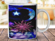 Moon Sun Stars - Coffee Mug