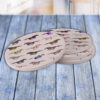 Mustang Horse Pattern - Drink Coaster Gift Set