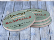 Nashville Music Greetings - Drink Coaster Gift Set