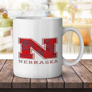 Nebraska Camoflauge - Coffee Mug