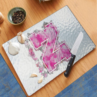 Nebraska Pink Camoflauge - Cutting Board