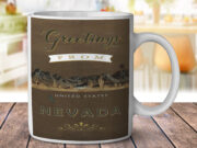 Nevada Greetings - Coffee Mug