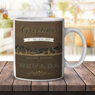 Nevada Greetings - Coffee Mug