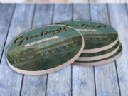 New Jersey Greetings - Drink Coaster Gift Set