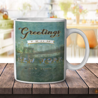 New York Greetings - Coffee Mug