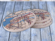 New York Subway Map - Drink Coaster Gift Set