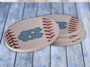 North Carolina Baseball - Drink Coaster Gift Set
