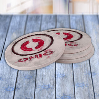 Ohio Painting - Drink Coaster Gift Set