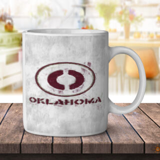 Oklahoma Painting - Coffee Mug