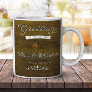 Oklahoma United States Greetings - Coffee Mug