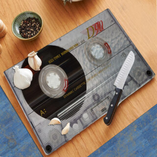 Old School Cassette Tape - Cutting Board
