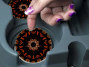 Orange Rush - Car Coasters