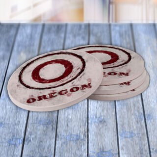 Oregon Painting - Drink Coaster Gift Set