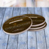 Oregon United States Greetings - Drink Coaster Gift Set