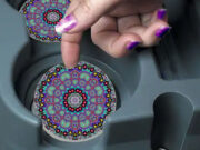 Paisley Gems - Car Coasters