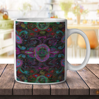 Paisley Painting - Coffee Mug