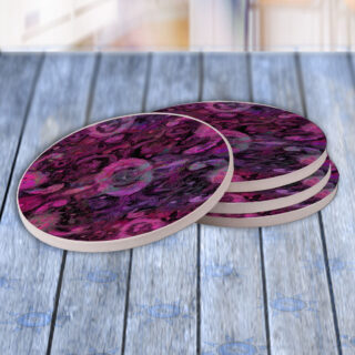 Paisley Pretty Painting - Drink Coaster Gift Set