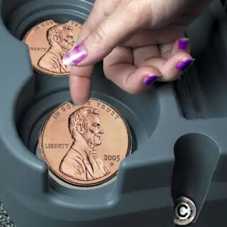 Penny - Car Coasters